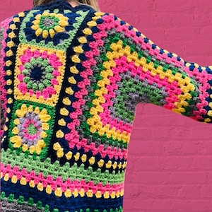 HÄKELANLEITUNG für Hexi Crochet Cardi