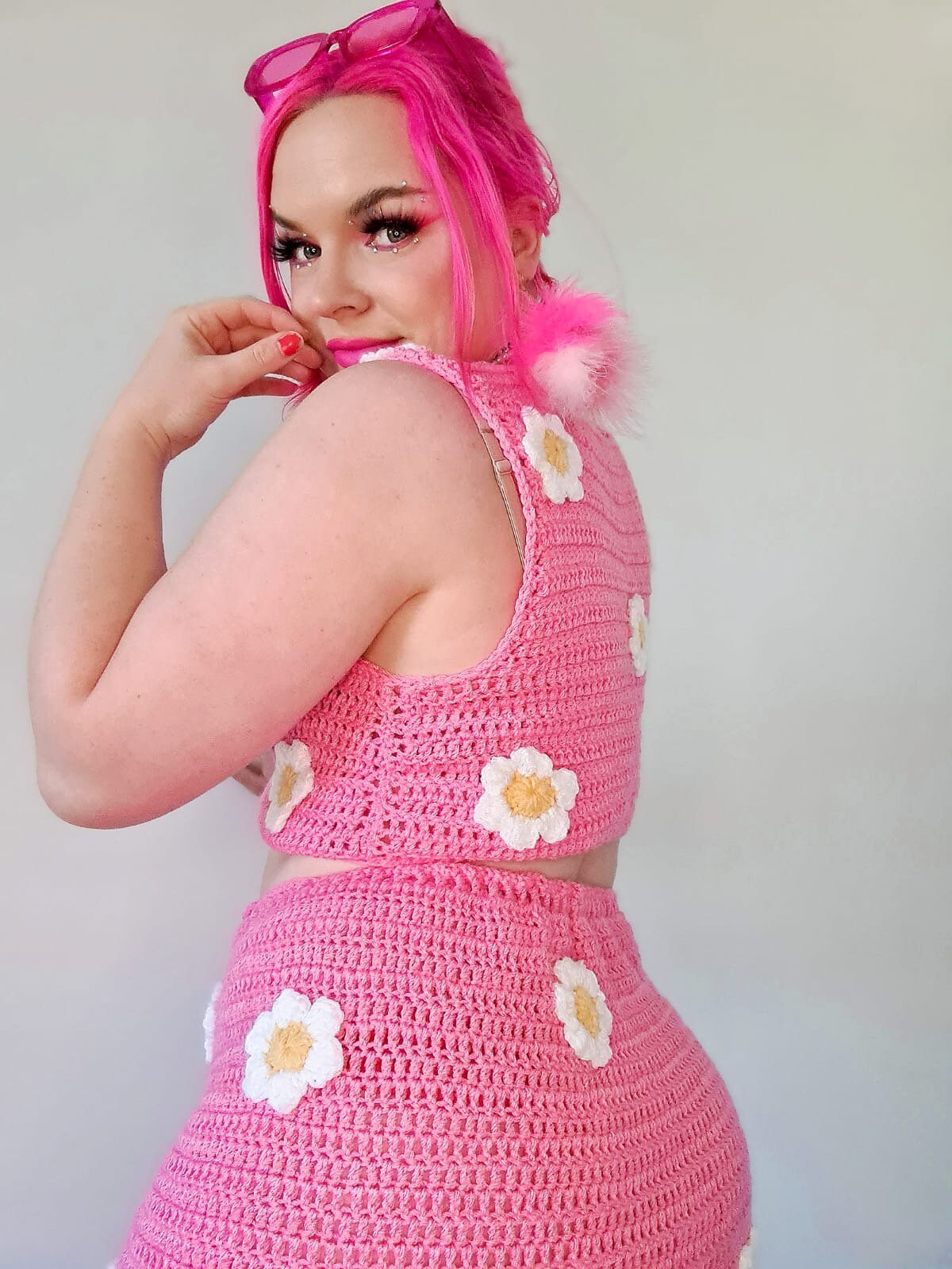 CROCHET PATTERN for Daisy Skirt & Top Crochet Coord Set Etsy Canada