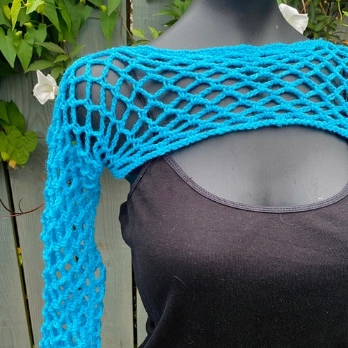 CROCHET PATTERN for Mesh Bikini Crochet Sleeves Etsy