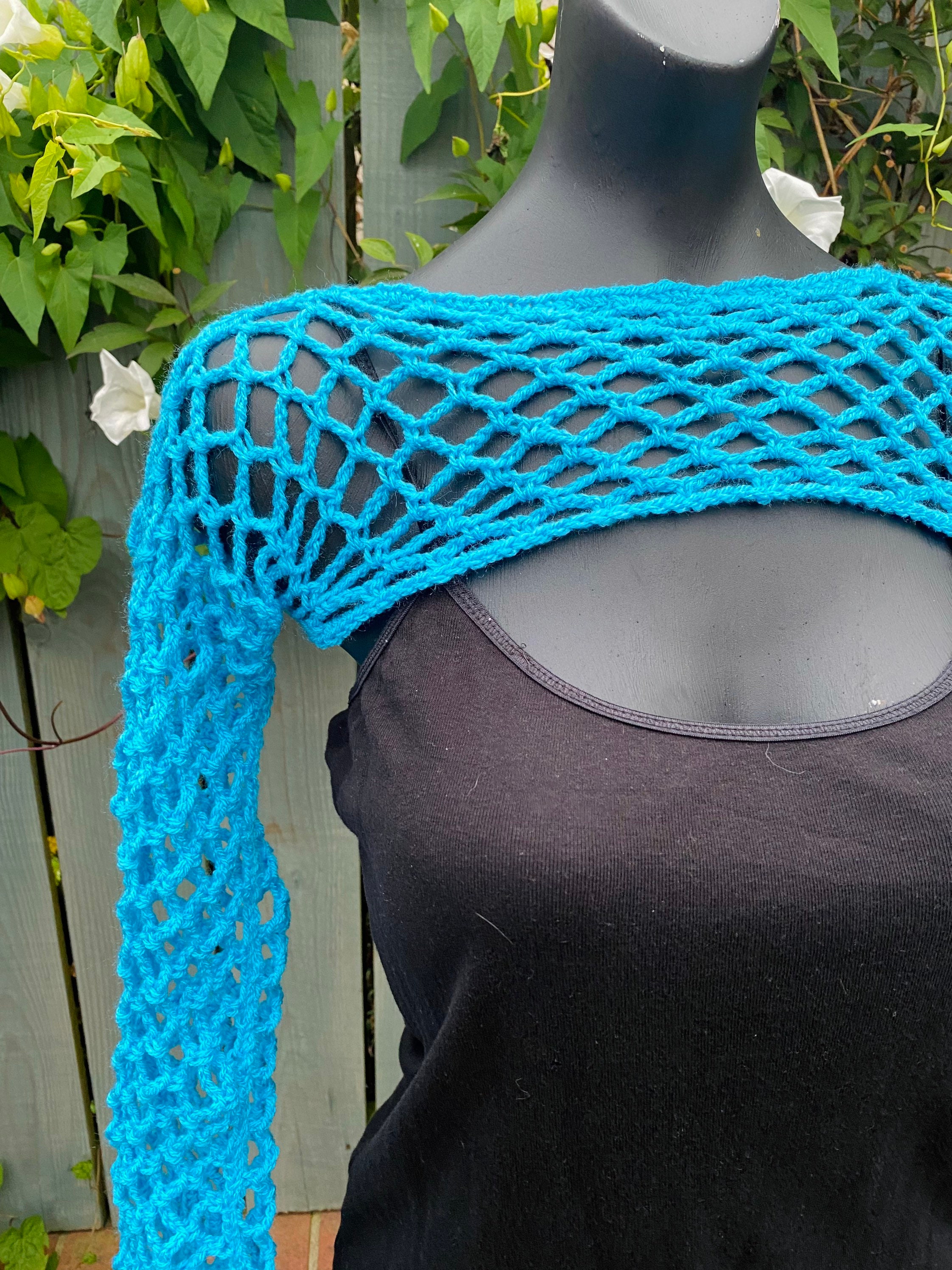 CROCHET PATTERN for Mesh Bikini Crochet Sleeves Etsy