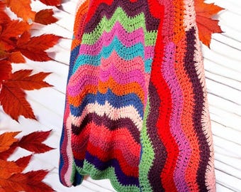 HÄKELANLEITUNG für einen gewellten Oversized Pullover