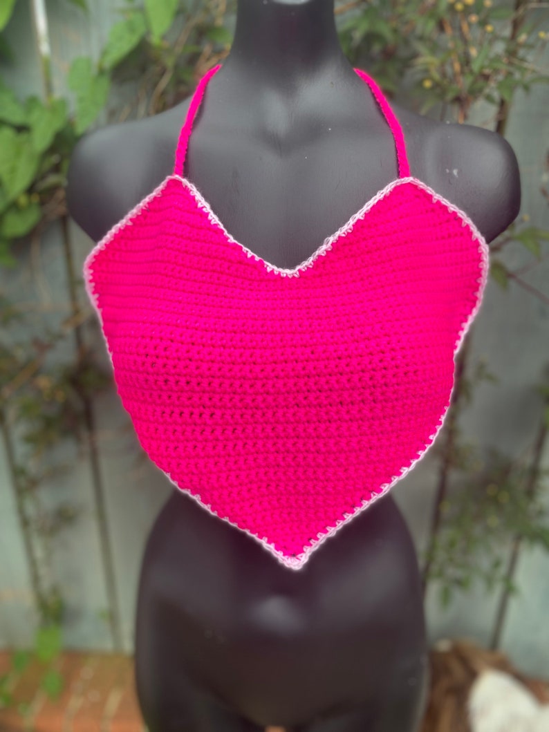 CROCHET PATTERN for Heart Crochet Top Etsy