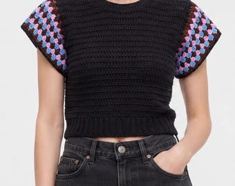CROCHET PATTERN for Crochet Vest Top
