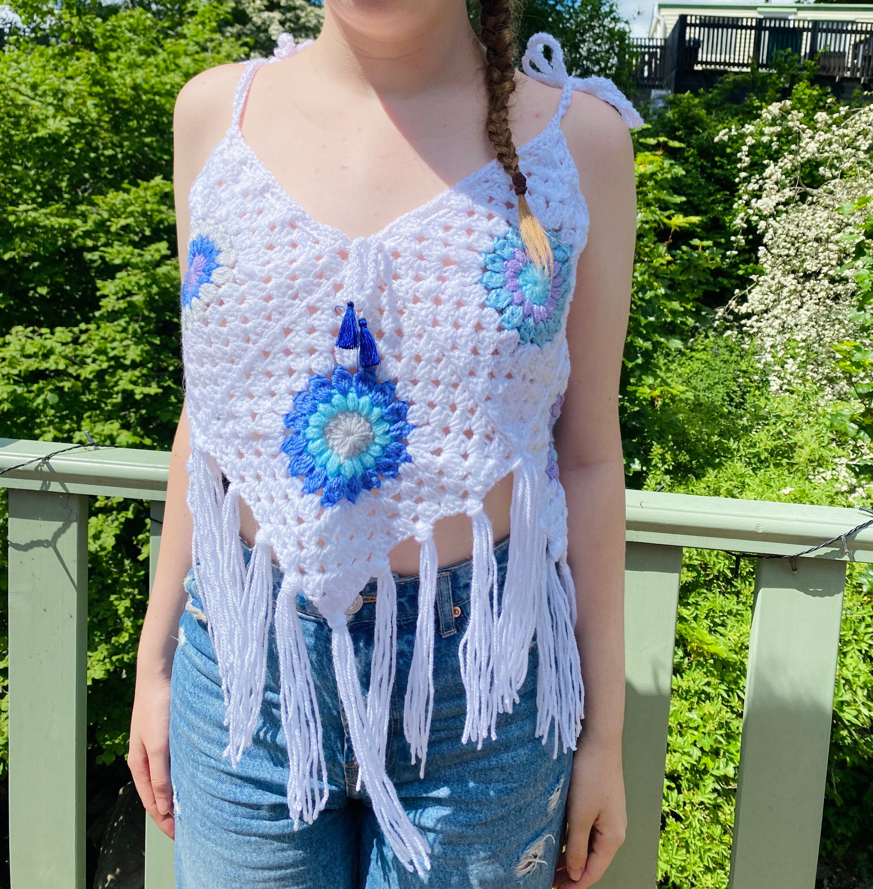 CROCHET PATTERN for Tassel Crochet Top ...