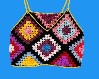 CROCHET PATTERN for Diamond Crochet Top