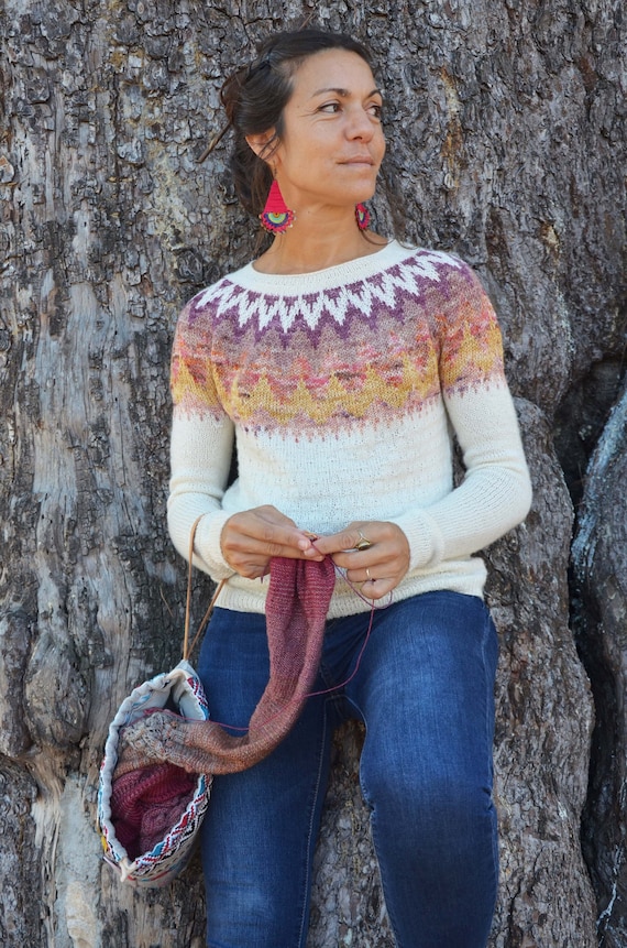 Librería Familiarizarse cruzar Nina Jersey para mujer Patrón para agujas circulares por - Etsy España Librería Familiarizarse cruzar Nina Jersey para mujer Patrón para agujas circulares por - Etsy España