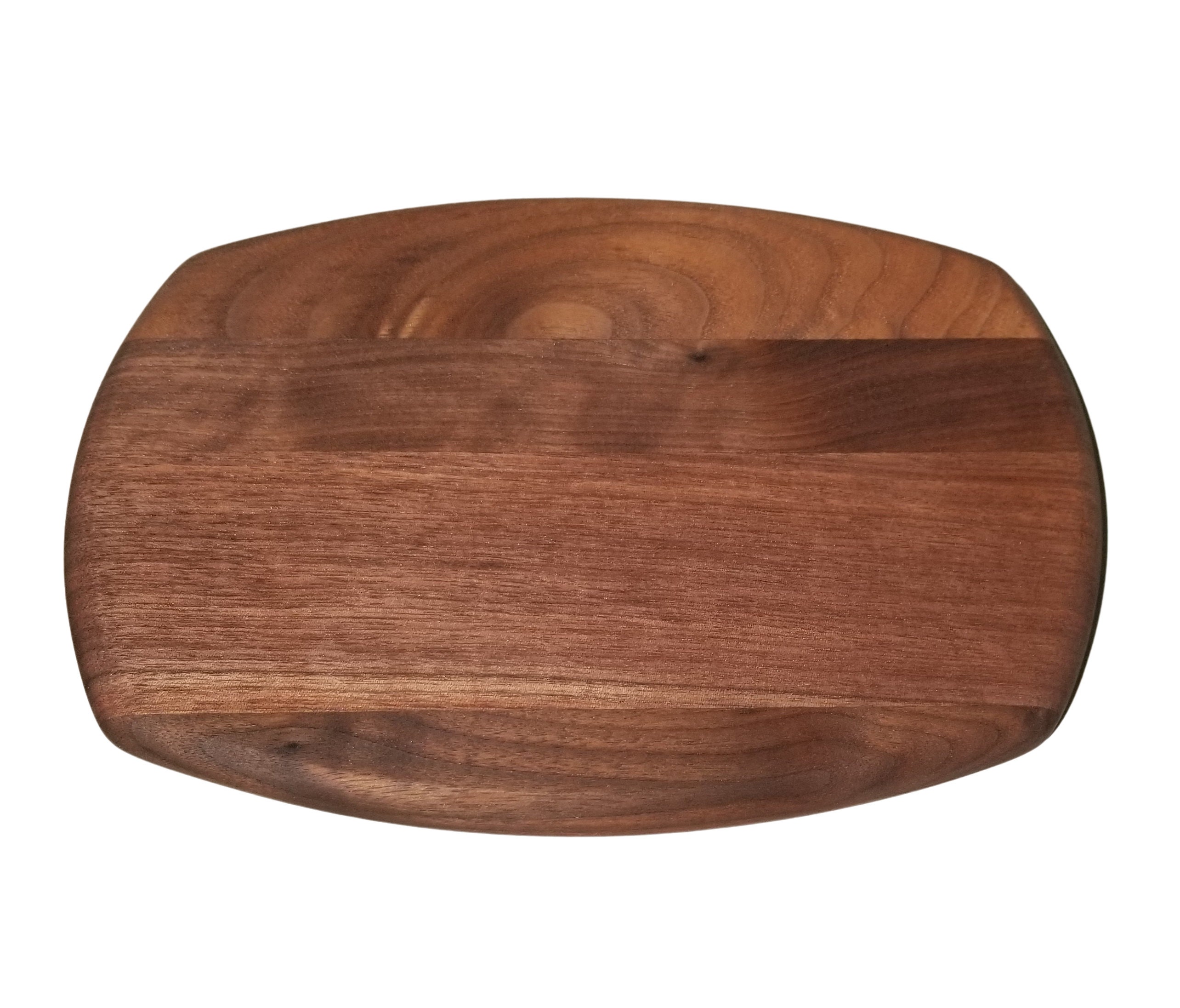 Rich Grained 3/4 Walnut Wood Cutting Board Set