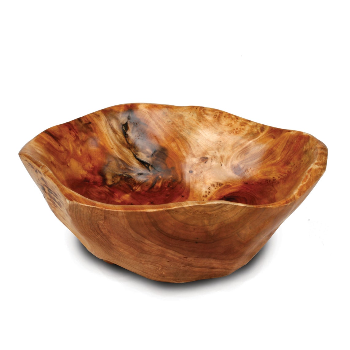6 to 8 Diameter Hand Carved Reclaimed Root Bowl Etsy