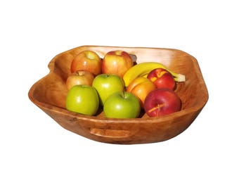 15" to 18" Hand Carved Root Tray