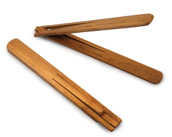 Eco Teak 11,5 "X 1,3" Faltbare Federzange