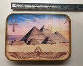 Old Egyptian altered tin