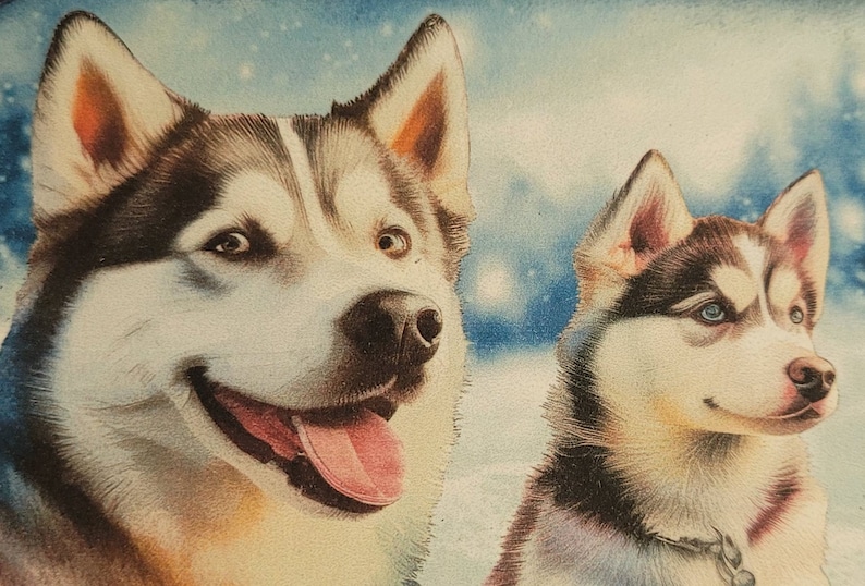 Husky Tin Etsy