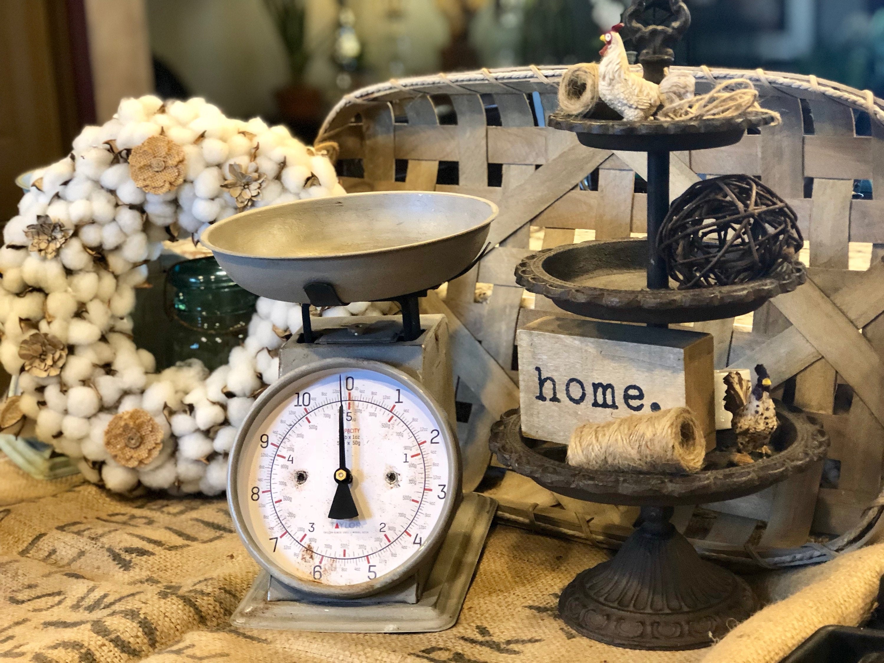 Rustic Kitchen Scale