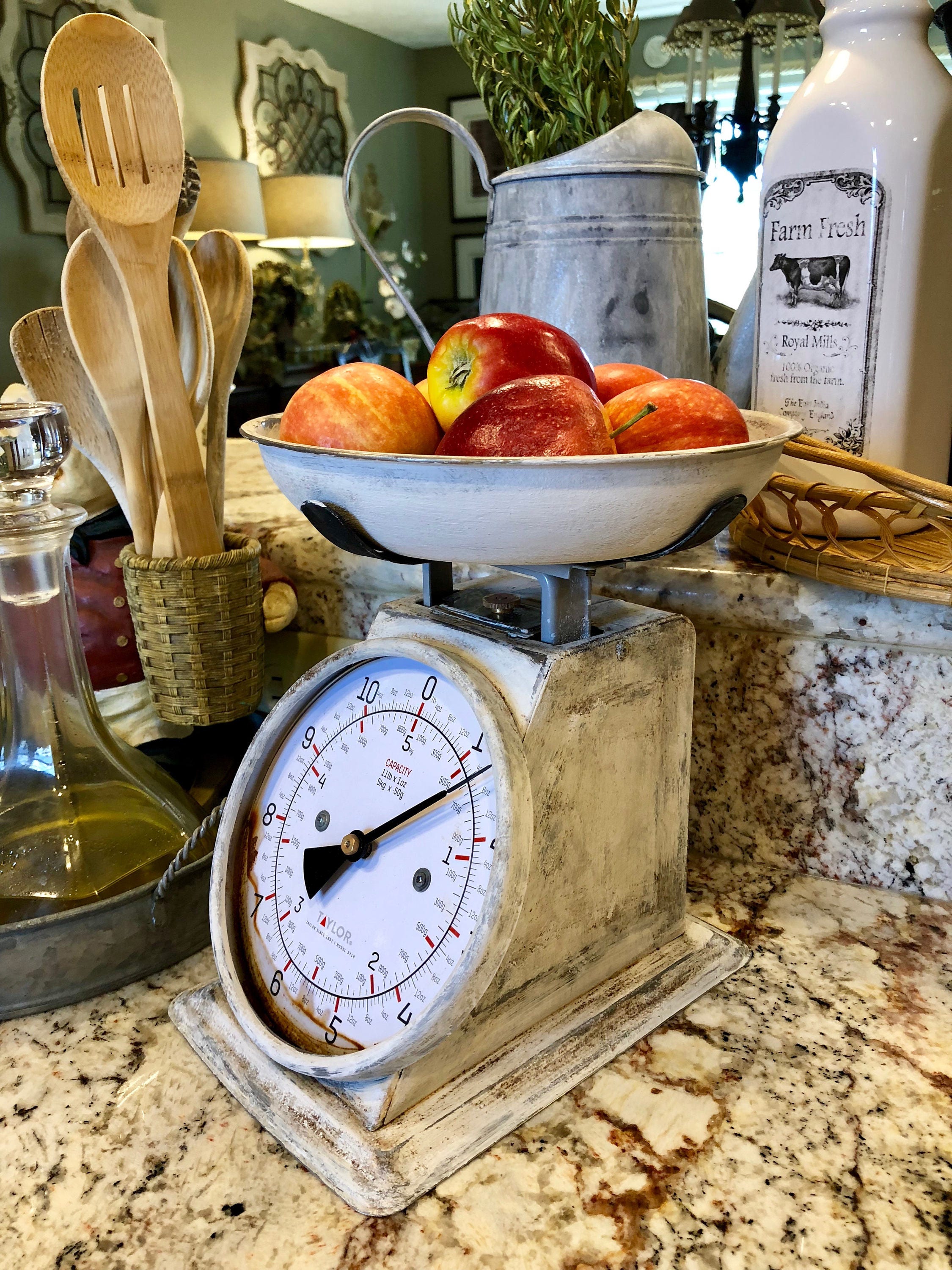 Rustic Kitchen Scale