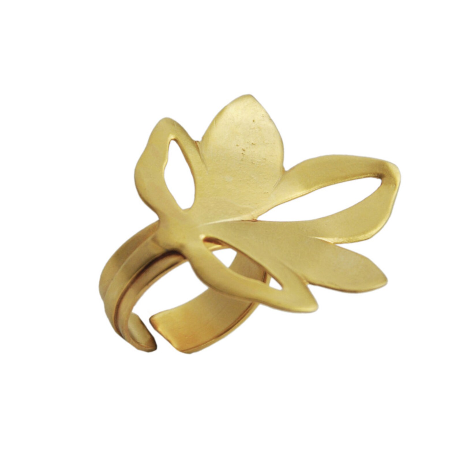 Gold Leaf Ring, Gold Leaf Jewelry, Nature Ring, Gift for Her, Woodland ...