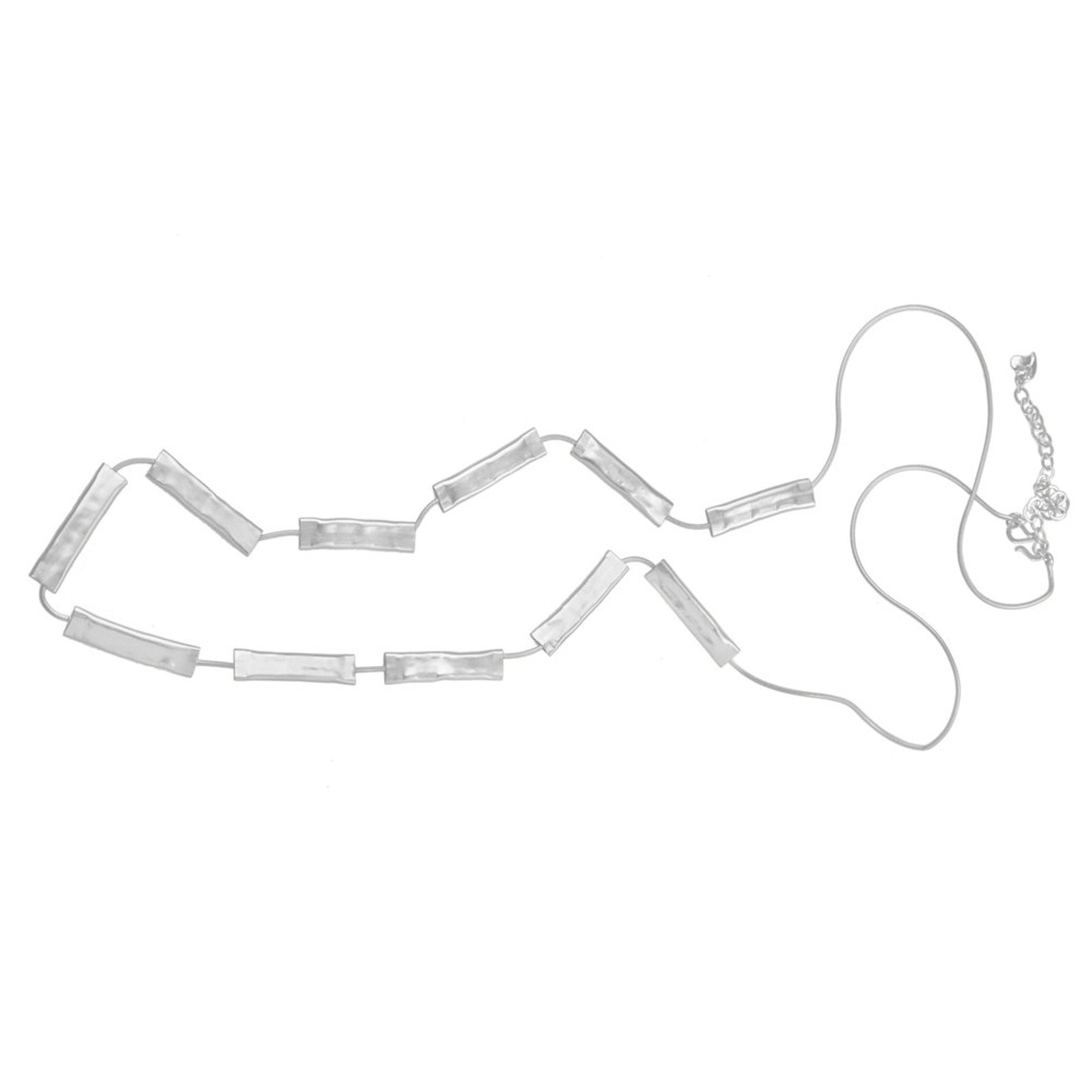 Long Gold Necklace Chunk Gold Necklace Hammered Necklace Etsy UK