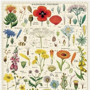 Wildflowers Puzzle | 1000 Piece Puzzle | Floral Puzzle | Jigsaw Puzzle | Wildflowers Art Puzzle | Puzzle for Adults | 1000 Pieces Puzzle Box