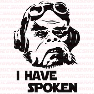 Star Wars Mandalorian he hablado. Svg Png
