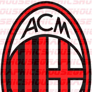 AC Milan Badge Svg, png