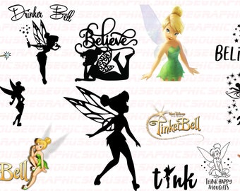 Tinkerbell Vector Etsy