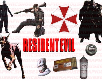 Resident Evil Pack Svg, Png
