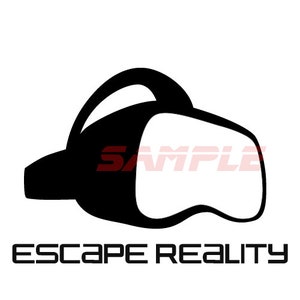 Virtuelle Realität Svg, Escape Reality Png, Herunterladen schneiden Datei, Cricut Svg