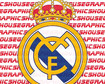 Real Madrid badge Svg, Png transparent & layered.