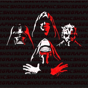 Star Wars Villians Svg Png