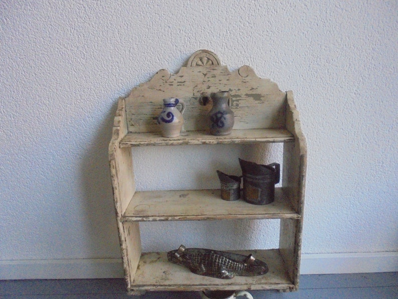 French Vintage Decorative Shelving Unit Kitchen Rack French Etsy