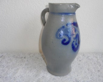 Rowe Pottery Works 6インチ 1992年製 蓋付きキャニスター ブルー