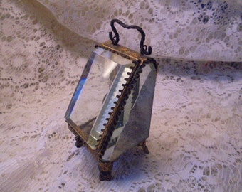 french jewelery box/trinket box/antique watch box/antique trinket box/watch case 19th century/display case/vitrine