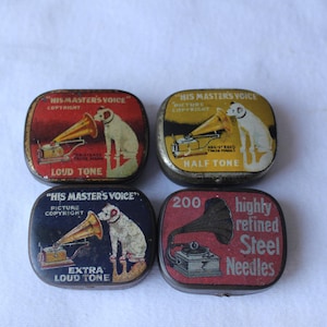His Masters Voice Gramophone Needles - Etsy