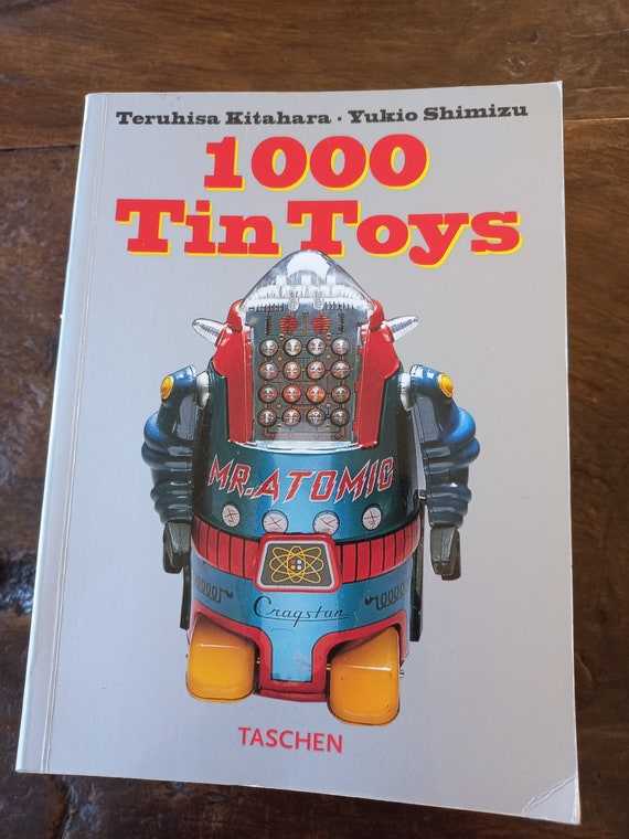 distillatie Gevoel van schuld ontploffing Vintage boek van oud blik speelgoed/1000 tin toys/boek met 704 - Etsy België