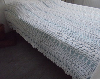 antique crochet cotton bedspreads/crochet cotton tablecloth/ornamental blanket