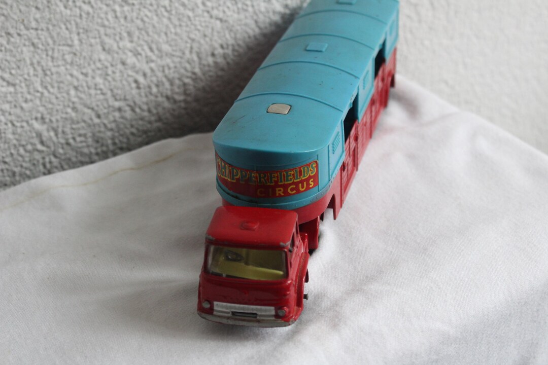 コーギー　COGI サーカストレーラー Corgi Toys Horse Trailer/chipperfield Circus Horse Transporter