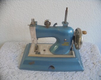 Ancienne Machine à Coudre Jouet CASIGE 116 - Enfant, Tôle Lithographiée