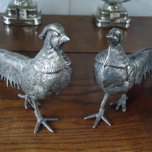 beautiful large solid pheasants torque/home decoratie/shabby chic /paris apartment/christmas table decoratie image 2