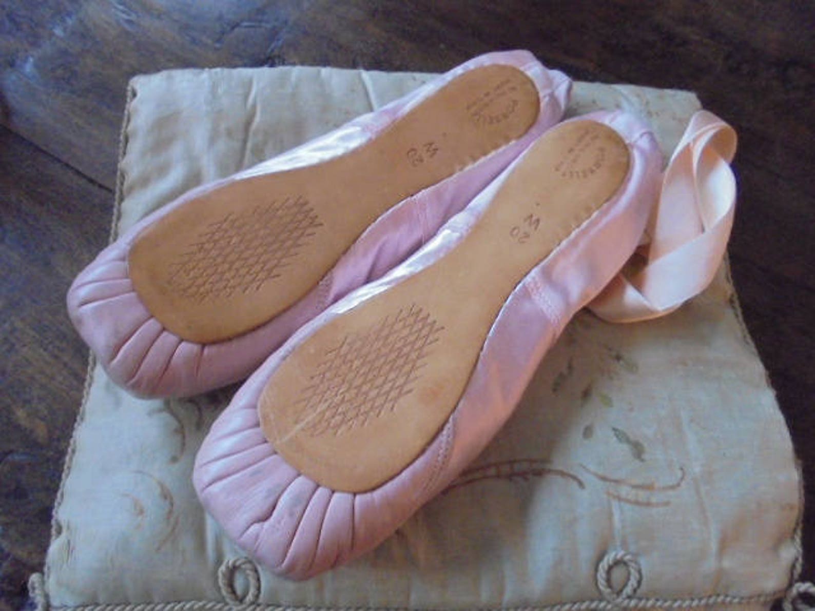 charming italian professional ballet shoes/ballet shoes/point shoes with hard nose/pink shoes of porselli design shoes