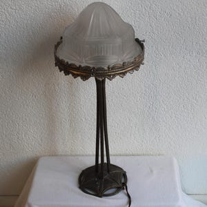 art deco table lamp/vintage lamp/art nouveau/standing desk lamp/decorative art deco lamp