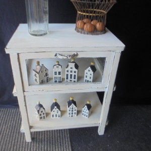 french display cabinet from an old farmhouse / vintage cabinet / antique farmers display cabinet / cabinet with display case