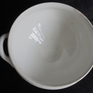 Vintage soup bowl/vintage/antique faience tureen soup bowl of societe ceramique image 6
