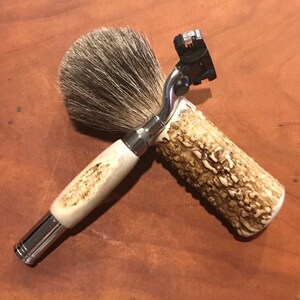 Antler Shaving Set Made to Order image 1