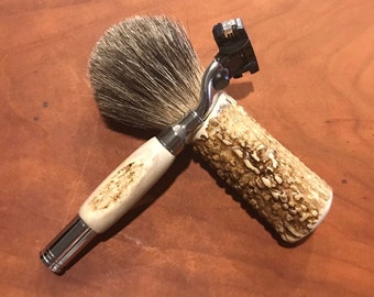 Antler Shaving Set - Made to Order