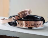 Couple bracelets, personalized couples bracelets, custom couples bracelet, anniversary gift boyfriend girlfriend, Christmas gift for him