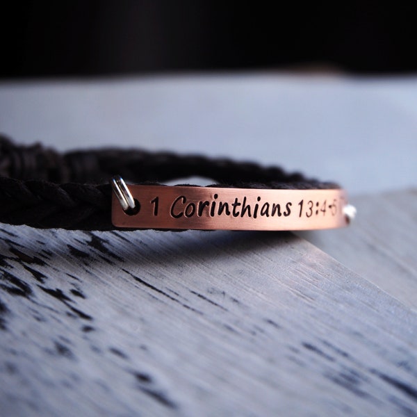 Bible Verse Bracelet Etsy
