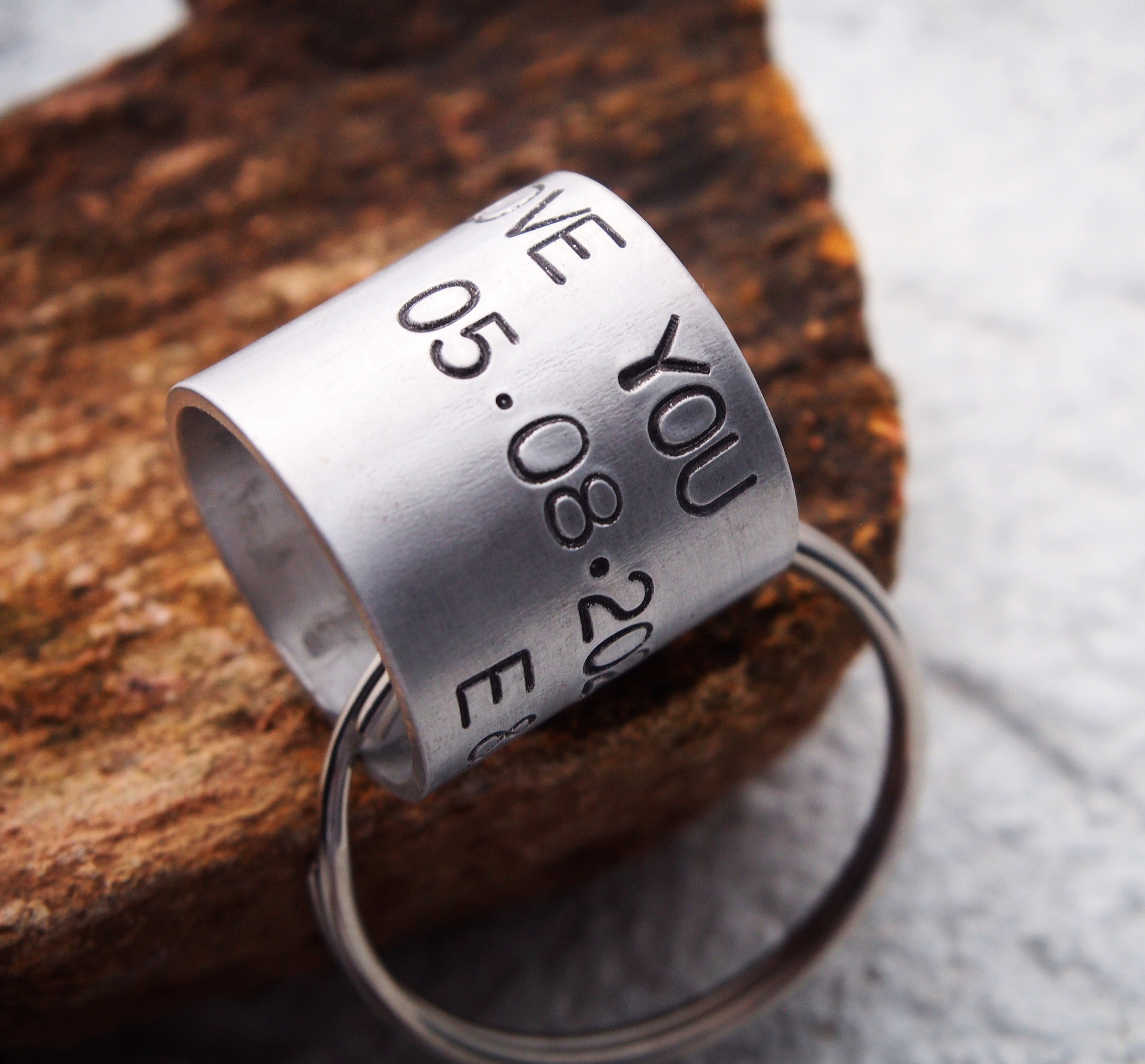Silver Duck Banded Keychain, Duck Hunting Gifts, Men Duck Hunter Gift ...