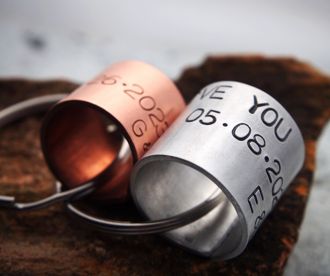 Silver Duck Banded Keychain, Duck Hunting Gifts, Men Duck Hunter Gift ...