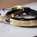 Engraved Couples bracelet, Matching couple bracelets, Anniversary date bracelets Roman numeral anniversary gift Personalized mens bracelet