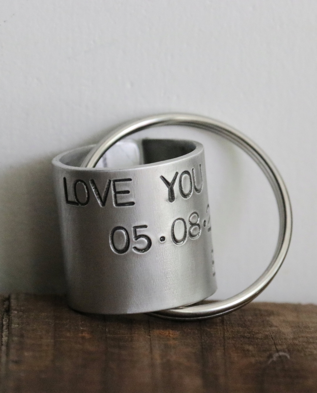 Silver Duck Hunt Bands, Duck Band Keychain, Duck Leg Band, Single Duck ...