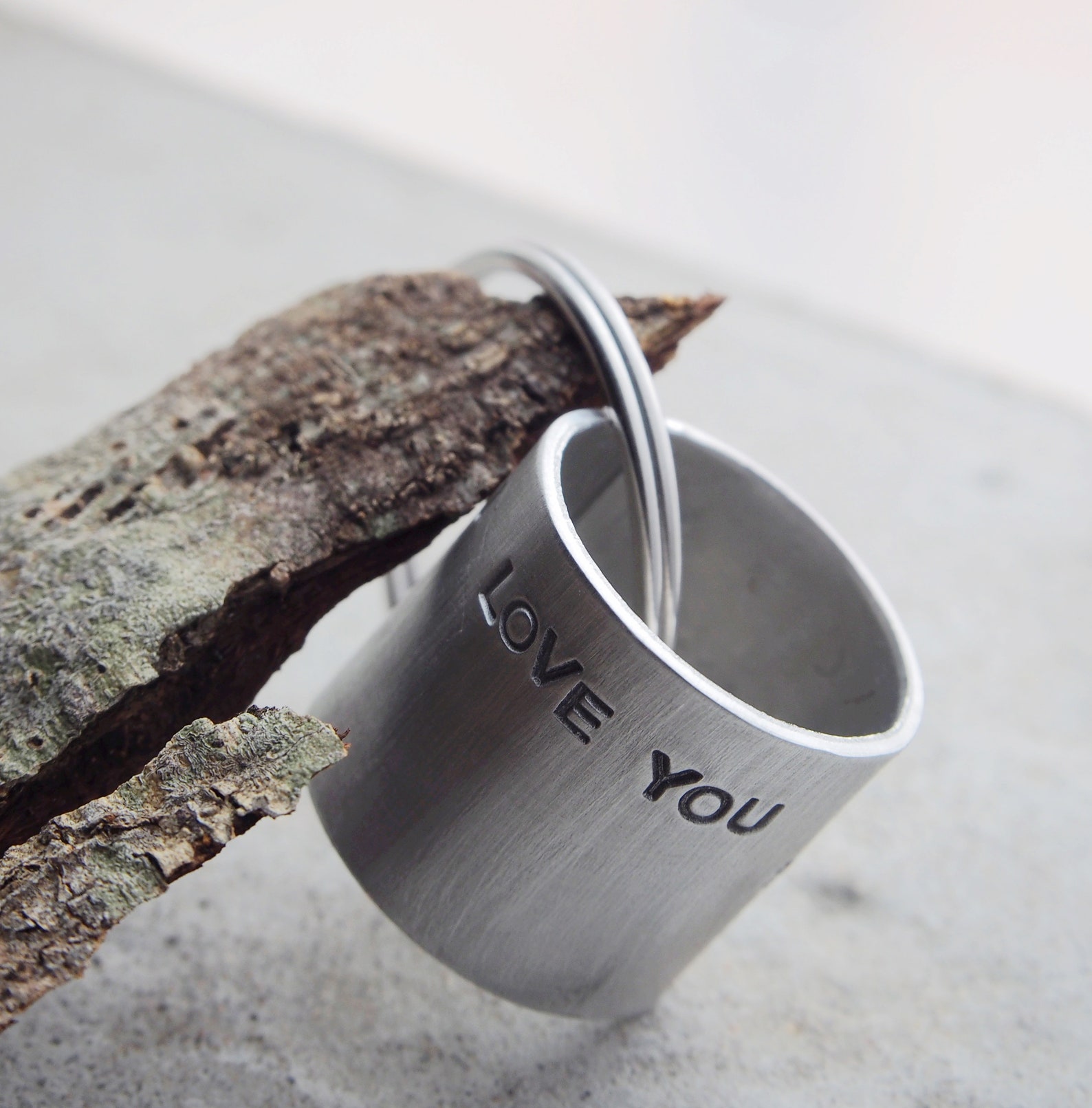 Duck Hunting Bands Keychain Custom Engraved Bands Keychain Etsy